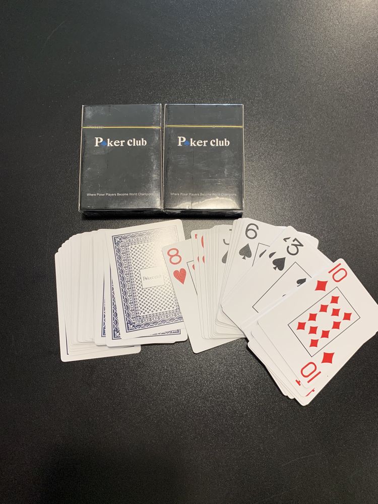 Cărți poker plastic (sigilate)