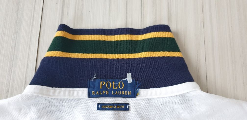 POLO Ralph Lauren Pique Cotton Custom Slim Fit / M НОВО! ОРИГИНАЛ! Мъж