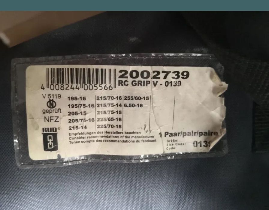 Lanțuri antiderapante rud compact