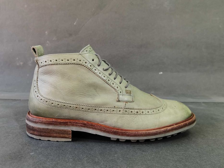 Bocanci barbati ghete piele  44 45  Gordon & Bros UK 700 ron ca Noi