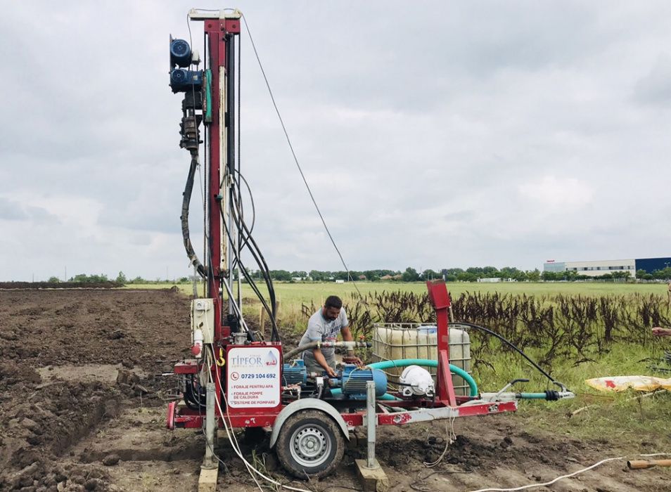 Forari fantani, puturi apa, foraje pentru pompe de caldura