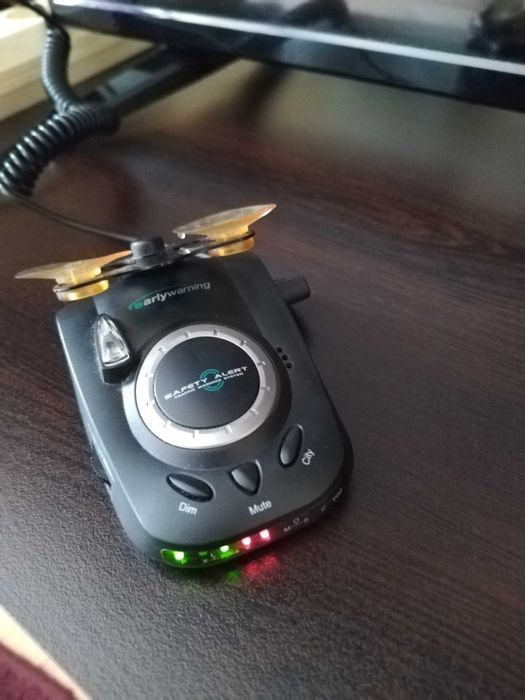 Detector radar Earlywarning functional cablu ventuze