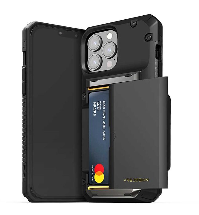 2 carcase cu portofel iPhone 13 Pro Max