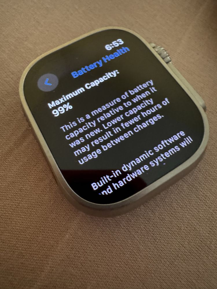 Apple Watch Ultra 2 Titanium Case 49mm