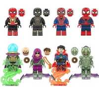 Set 8 Minifigurine tip Lego Marvel Spider-Man No Way Home pack1
