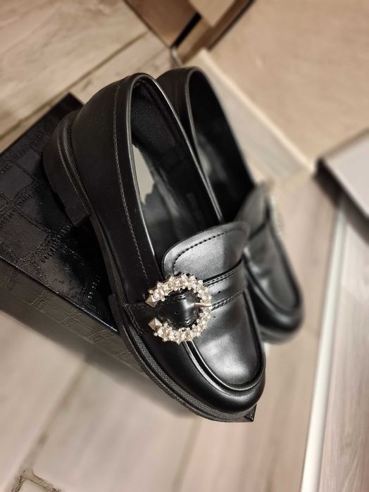 Пролетни обувки дамски мокасини