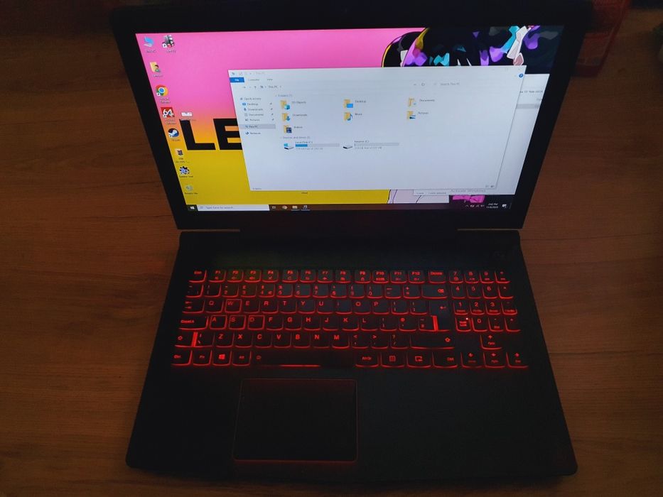 Laptop Gaming Lenovo Legion 15.6" i7-7700HQ 8GB RAM Nvidia GTX 1060 Q