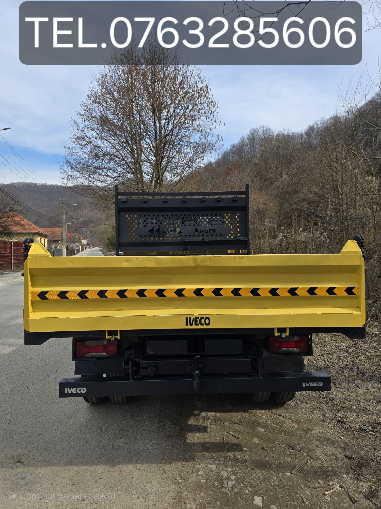 Vând Iveco Daily 35C18 basculabil, inmatriculat RO