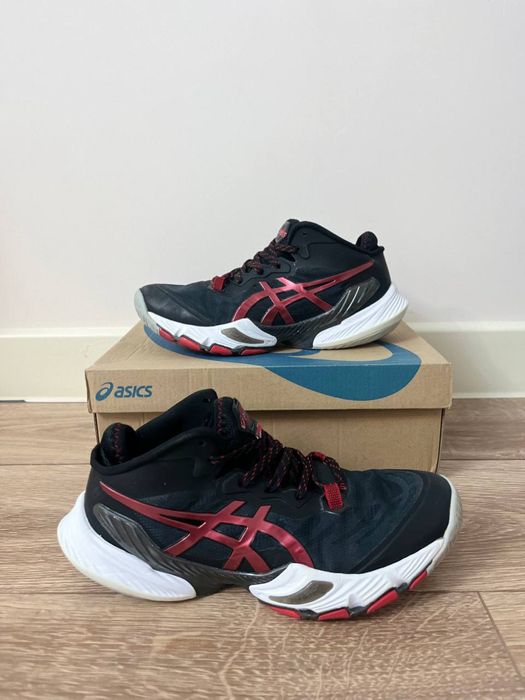 Asics Metarise Black Electric Red