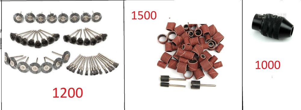 Для шлифования насадки на мини-дрель патрон М8