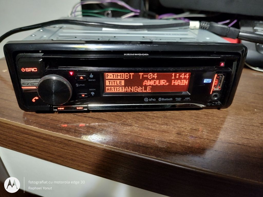 CD player auto Kenwood kdc bt53u Bluetooth usb nu Alpine Pioneer Sony