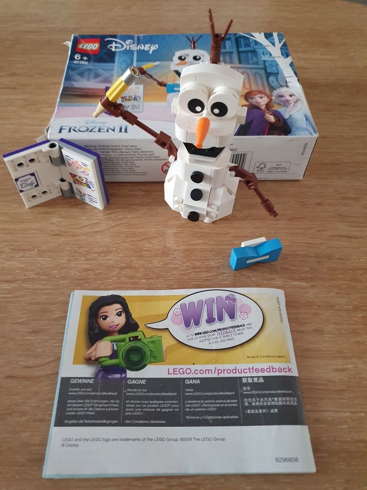 Lego Disney Princess Olaf 6 Ani+ 122 Piese 41169