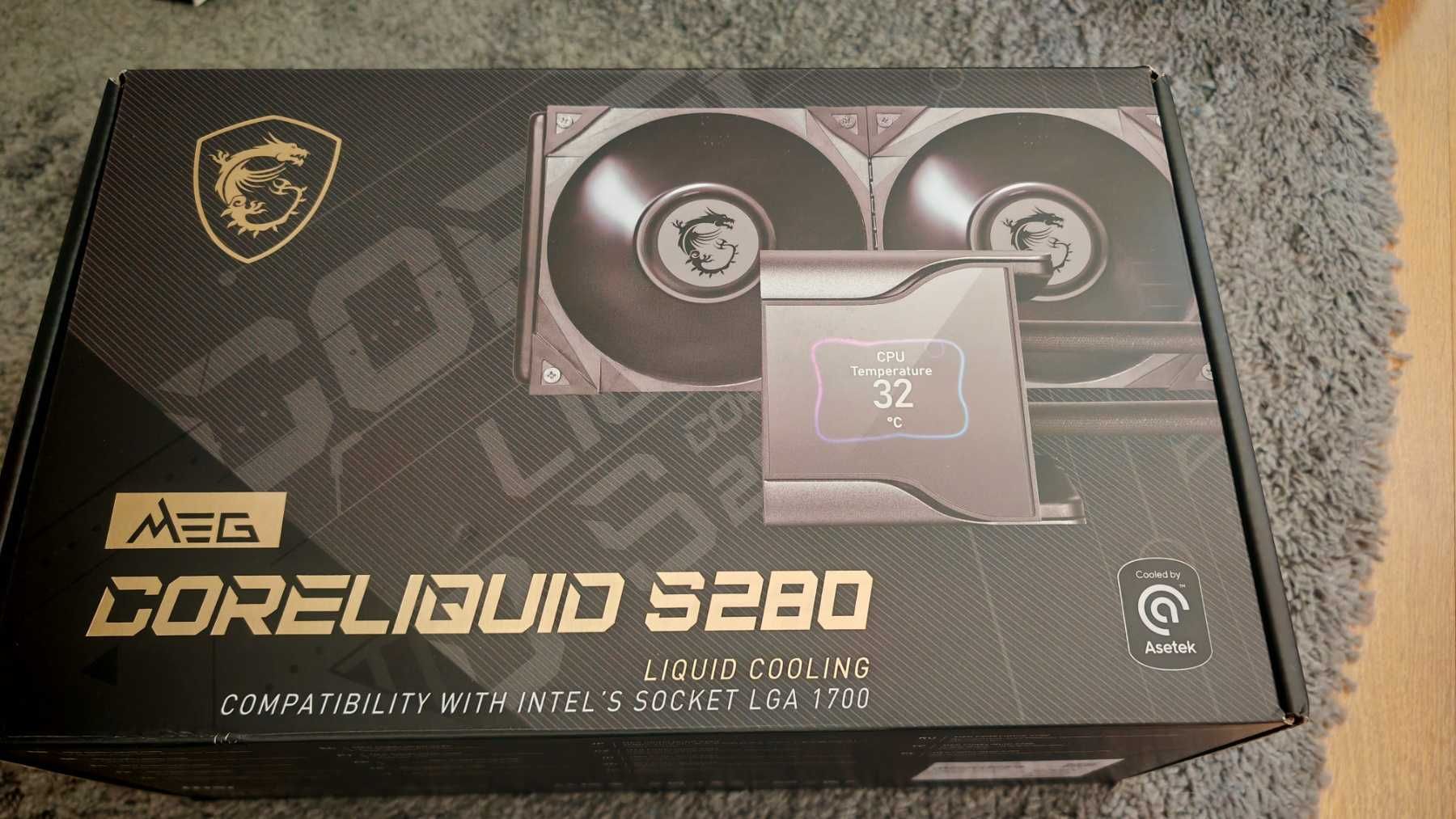 MSI MEG Coreliquid S280  Водно охлаждане IPS LCD