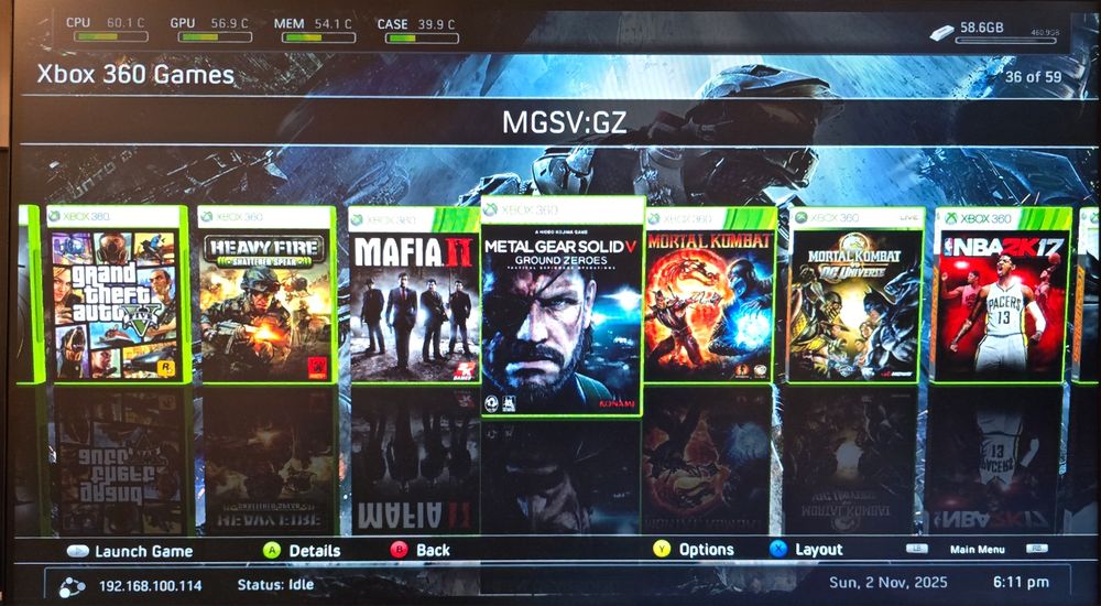 Xbox 360E modata cu hdd 500gb si peste 60 de jocuri