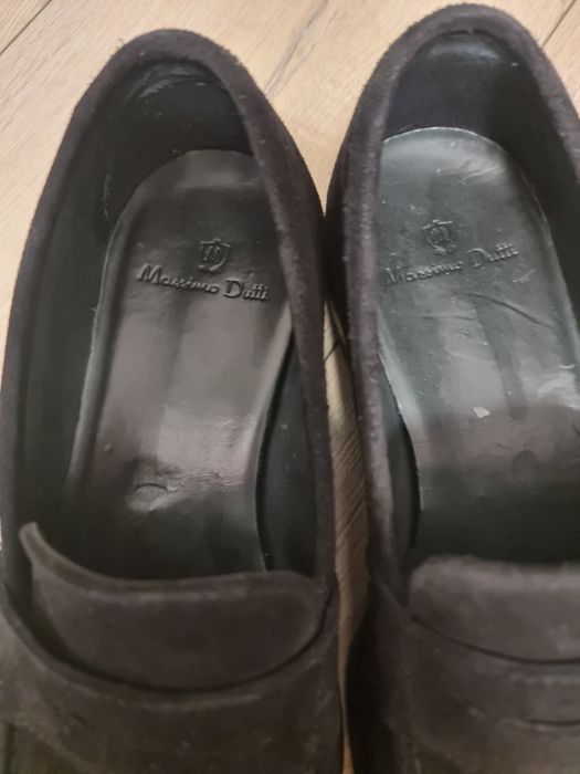 Mocasini barbati ,piele naturala intoarsa, Massimo Dutti , marimea 40