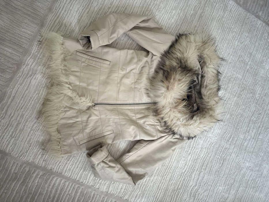 Яке от естествена кожа