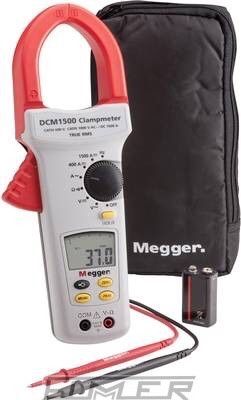 Megger DCM1500 - Мултиметър с измервателни клещи 1500А