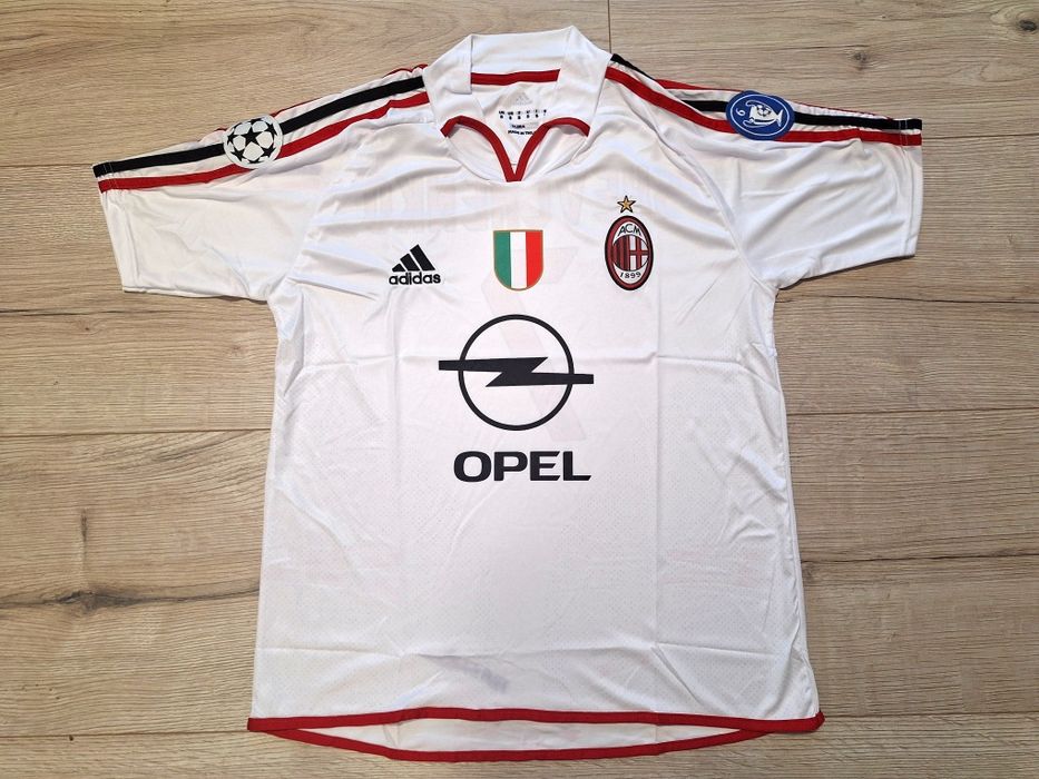 Футболна фланелка на Милан # Андрий Шевченко#7#ретро модел сезон 04/05