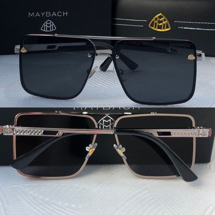 Мъжки слънчеви очила правоъгълни 4 цвята Maybach