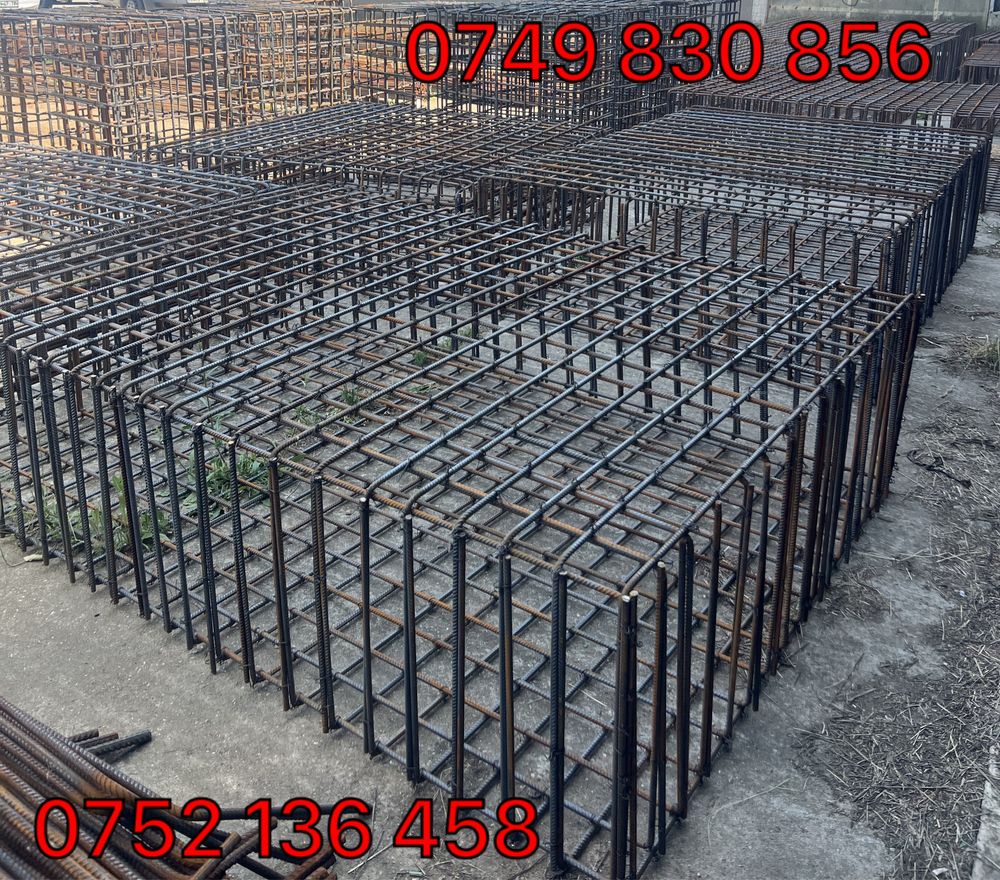 Fier Beton Fasonat si legat | Etrieri/Grinzi/Carcase etc La Comanda