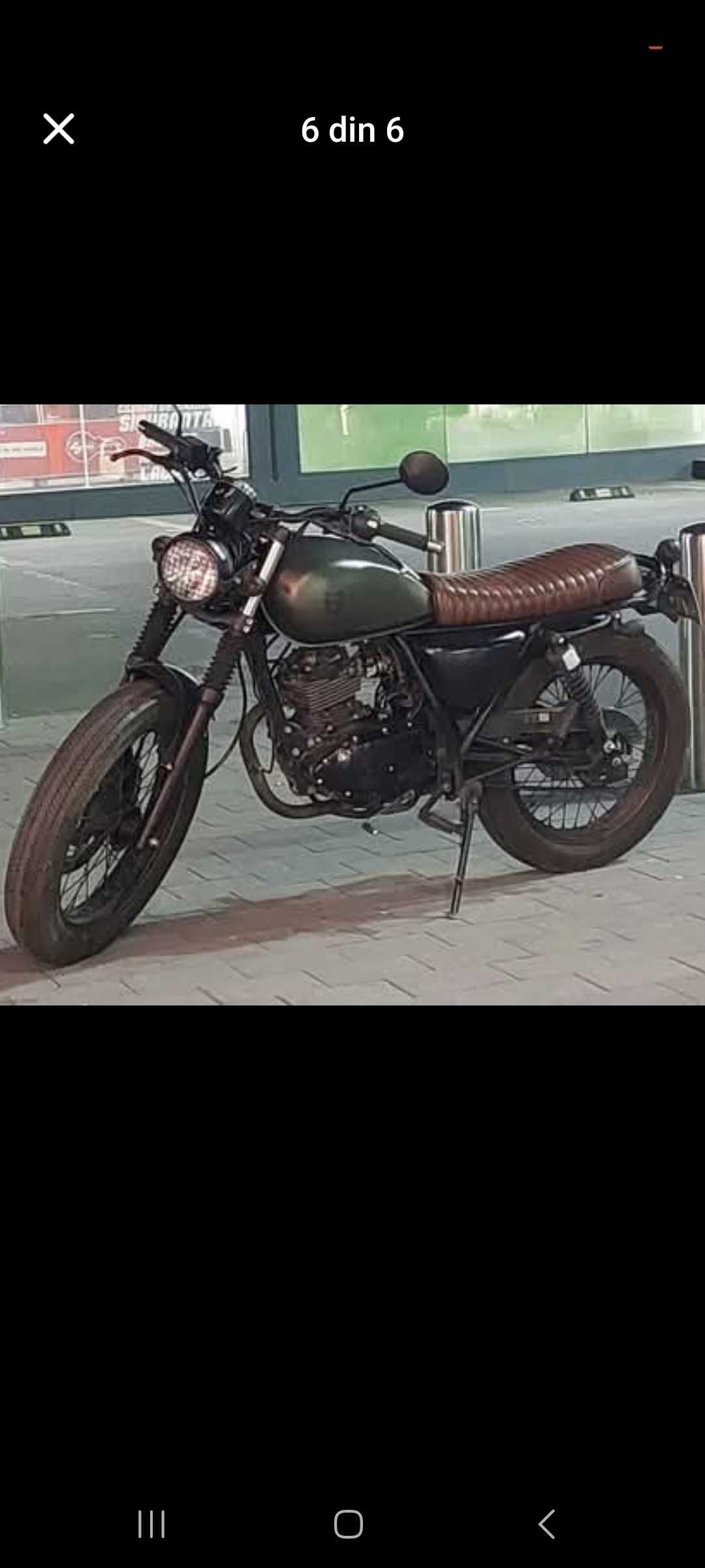 Vand motocicleta britanica Mutt Mongrell