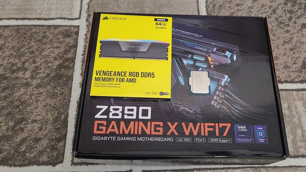 KIT de jocuri Top : Ultra 9 285 + Z890 + 64GB DDR5 – NOU