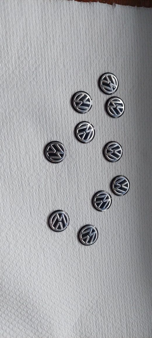 Logo [emblema] cheie WW Volkswagen autocolan adezivt