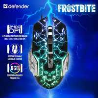 СКИДКА! Игровая мышка/мышь Defender FrostBite (6 кнопок, DPI 2400)
