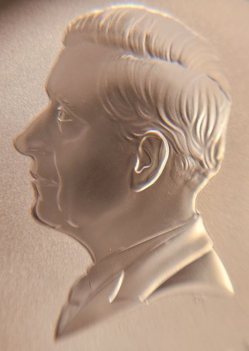Сребърна монета, австралийски лунар, Змия, 1 унция, 2025 г.