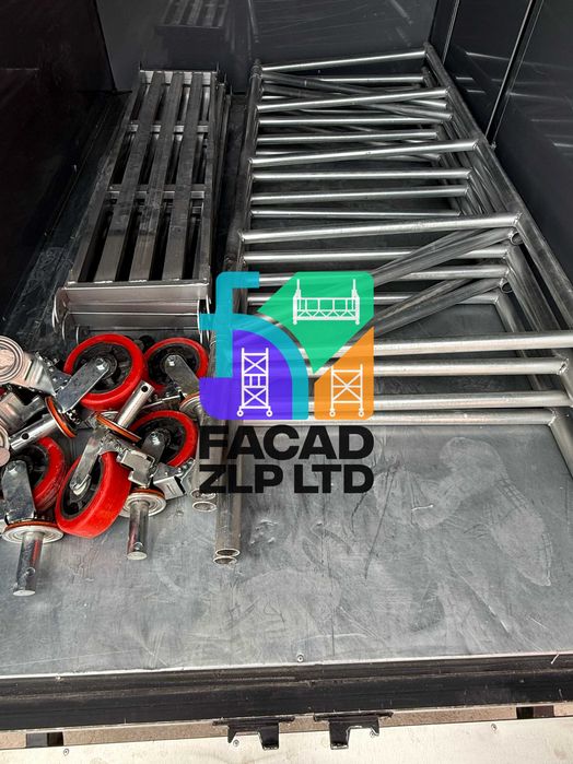 Складные строительные леса с настилами, легкие и прочные, импорт Китай