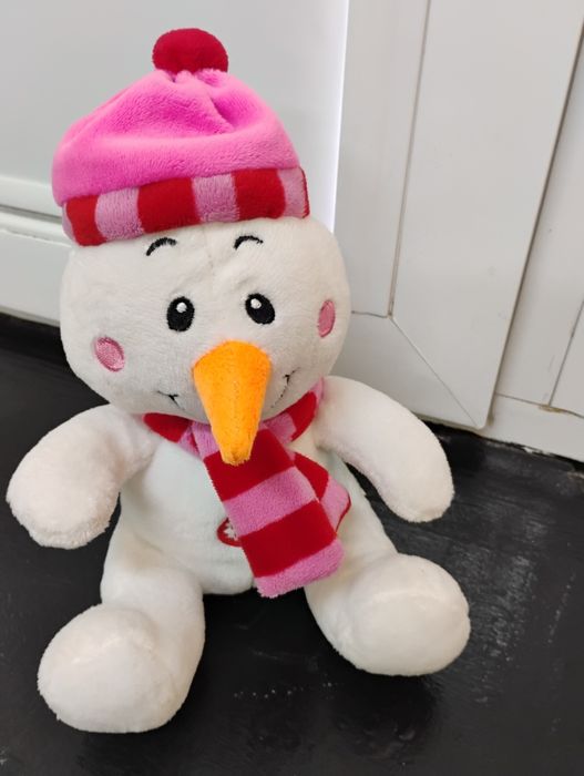 Плюшена играчка Снежко