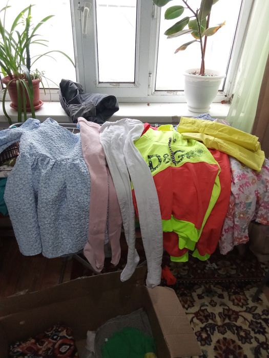 Детские вещи на 4-5 лет девочка