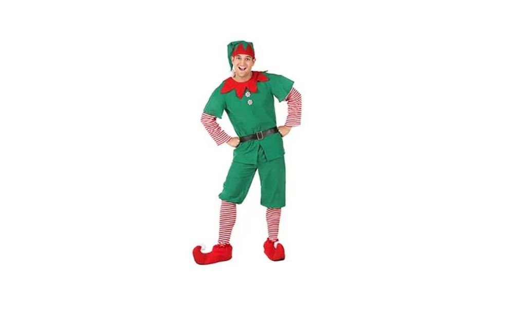 Costum de elf Spiridus de Crăciun pentru copii / adulti