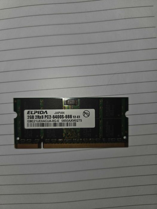 ram DDR2 - pentru laptop - de 2 Gb - ELPIDA