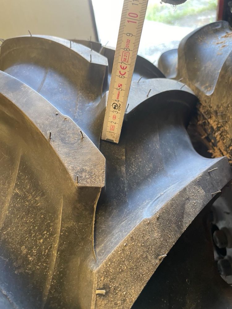 Нови гуми с джанти за трактор ALLIANCE 420/70R24 280/70R18