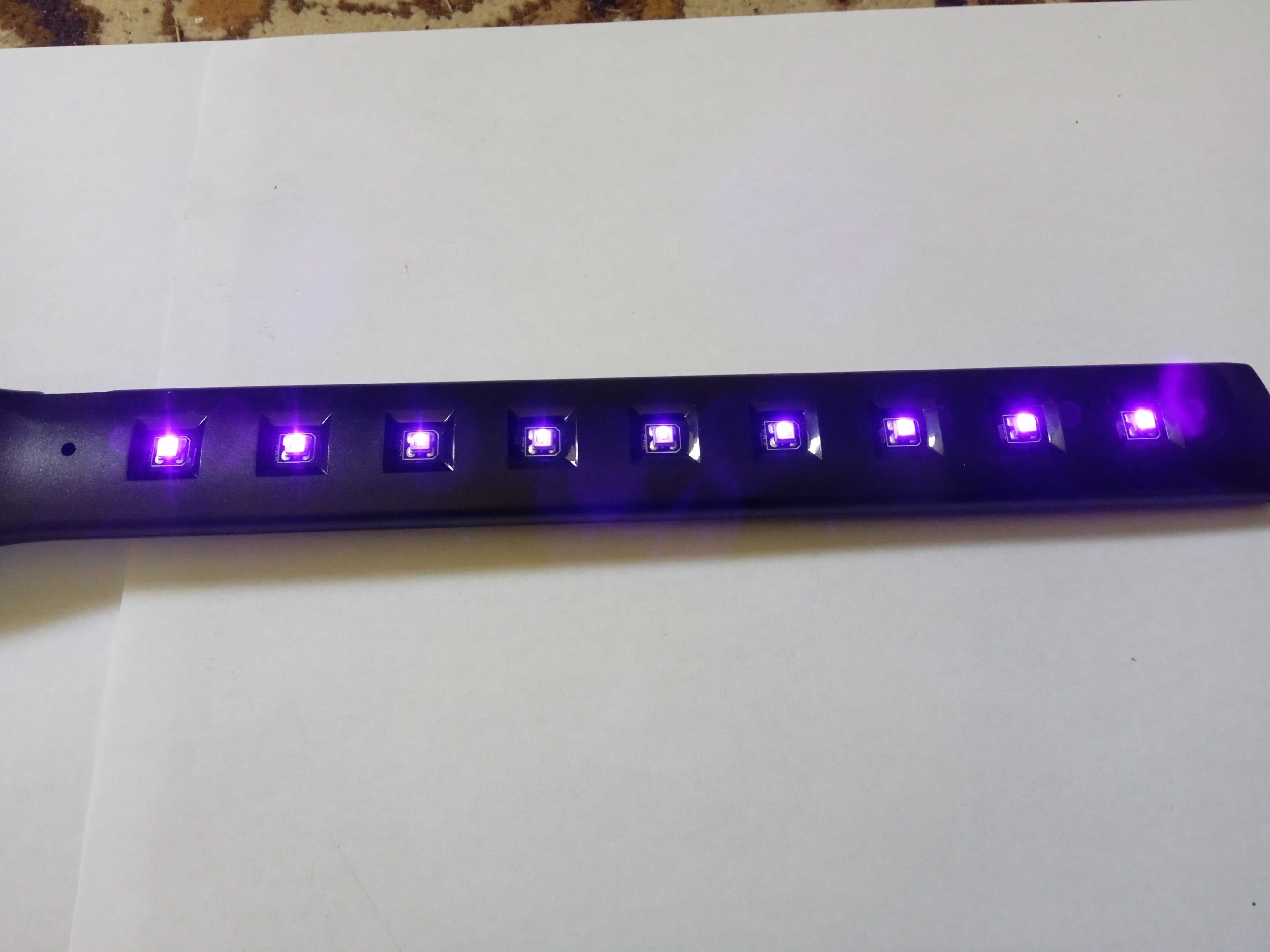Vand lampa sterilizare UV-C portabila USB , cu LED-uri