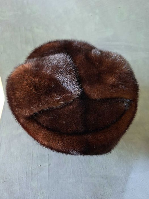 шапка норковая мужская