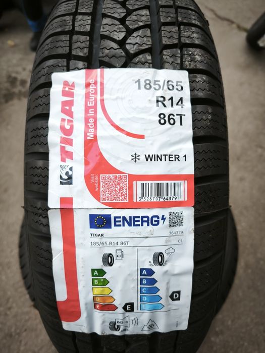 185/65/14" 4бр Tigar winter, dot21г22г