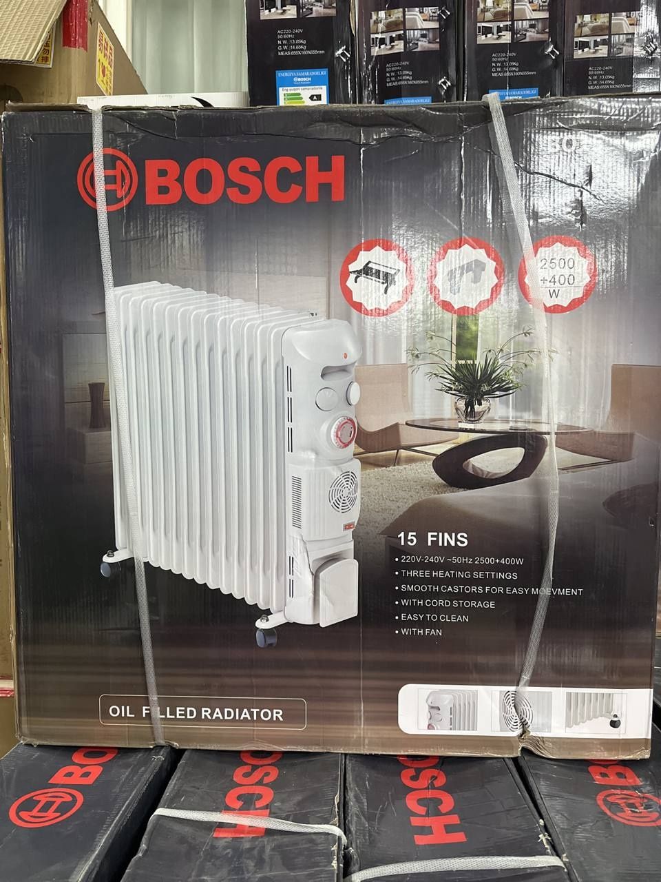 Bosch isitgichi yogli , 15 seksiyali, quritgich, qulay va juda sifatli