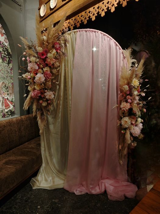 Arcada decor cu flori