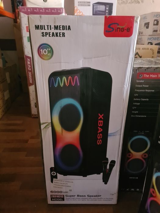 Boxa Bluetooth RGB ZQS10212