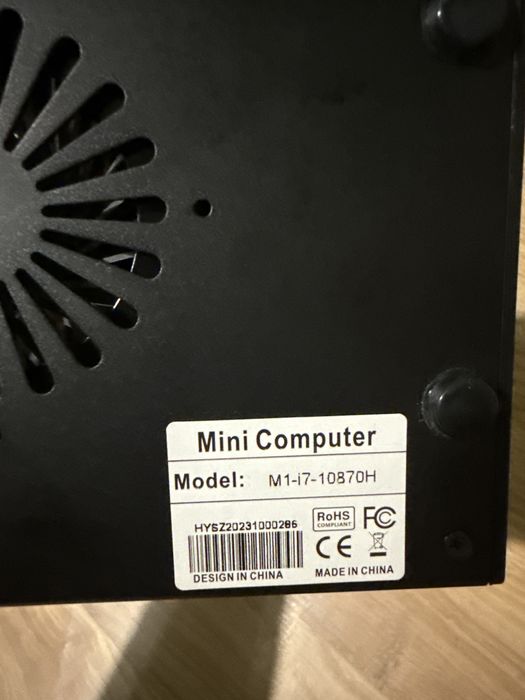 Vand mini pc i7 10th 32 gb ram