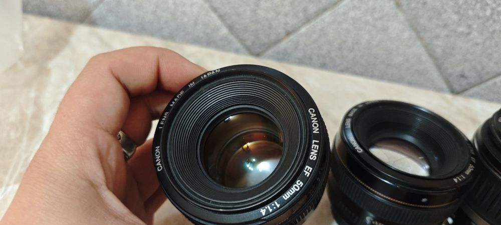 Продаю обьективы от canon разные