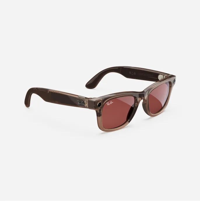 Ray-Ban Meta Wayfarer Watermelon Red