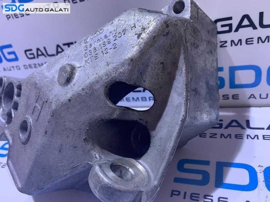 Suport Tampon Motor Distributie Seat Leon 1M 1.9TDI AHF ALH ASV AGR / 1.8 AUM AGU AUQ 1998 - 2005 Cod 038199207H [MA0235]