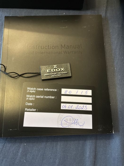 Ceas EDOX Skydiver 70s, automatic, stare excelenta