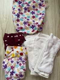 Set 3 scutece textile refolosibile Wonderoos