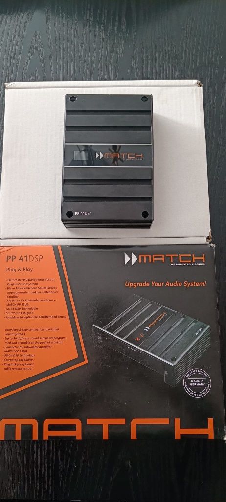 Amplificator auto MATCH pp41dsp, pentru Volswagen.