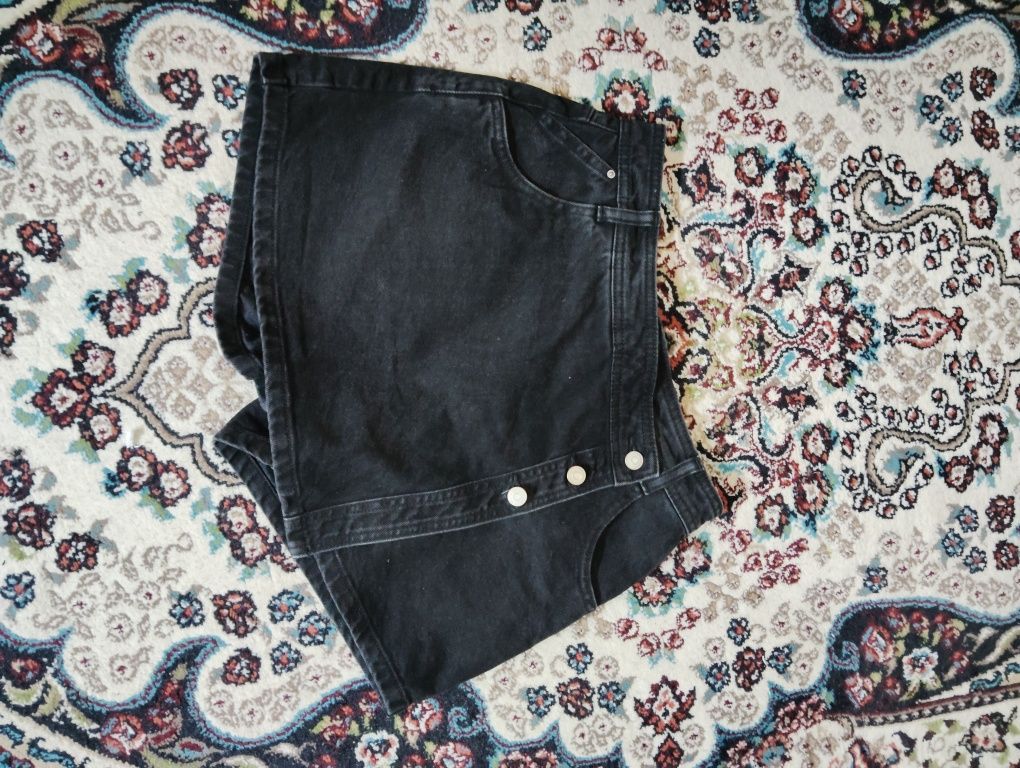 ZARA юбка джинсовая с шортами