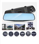 Camera Video Auto Dubla Tip Oglinda Full-HD